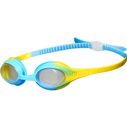 Arena Spider Kids Παιδικά Γυαλάκια Κολύμβησης Αντιθαμβωτικά Μπλε Κίτρινα