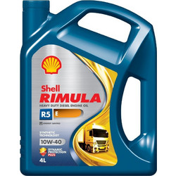 Shell Rimula R5 E Λάδι Αυτοκινήτου 10W-40 5lt