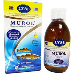 Medichrom Murol Μουρουνέλαιο Natural 250ml