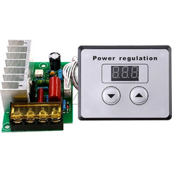 4000W AC 220V SCR Digital Voltage Regulator Motor Speed Temperature Controller ψηφιακός ρυθμιστής ροοστάτης 220VAC