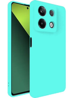 Θήκη Silky And Soft για Xiaomi Redmi Note 13 Pro 5G - Τιρκουάζ
