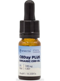Enecta CBDay Plus 5% Mild Organic CBD Oil 10ml