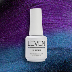 Leven 9D 05 Cat Eye Ημιμόνιμο Βερνίκι Νυχιών 15ml