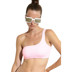 BLU4U Bikini Top Strapless με Ενίσχυση Ροζ 2136714-46