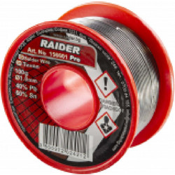 RAIDER Καλάι κόλληση 1ΜΜ 100g 60%Sn 40%Pb Pro 156601