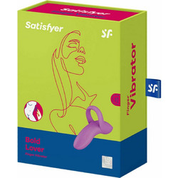 Satisfyer Bold Lover Finger Vibrator Δονητής Δακτύλου Ροζ