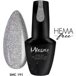 Mixcoco SMC 191 Glitter Ημιμόνιμο Βερνίκι Νυχιών 15ml