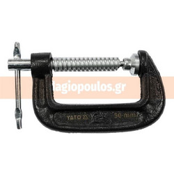 Yato YT-64254 Σφιγκτήρας Μαραγκών Βιδωτών Τύπου C 125mm