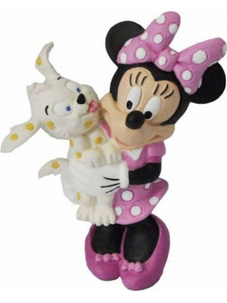 Bullyland Minnie Mouse Με Κουτάβι BU015329