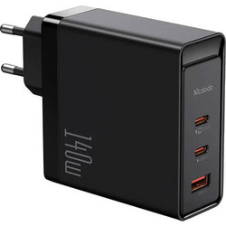 Mcdodo CH-2911 Φορτιστής Χωρίς Καλώδιο με Θύρα USB-A & 2 Θύρες USB-C 140W Black