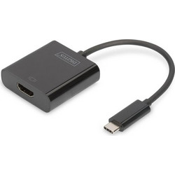 Digitus USB Type-C HDMI Grafik-Adapter 4K/30Hz black (DA-70852)