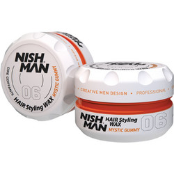 Nish Man Aqua 06 Mystic Gummy 06 Κερί Μαλλιών Λάμψης 150ml