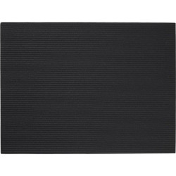 Σουπλά Sisal Optic Rough 78637420 33x46cm Black ASA Selection Συνθετικό Υλικό