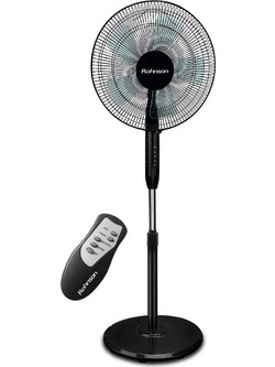 Rohnson R-869 Ανεμιστήρας Δαπέδου Ορθοστάτης 40cm 45W με Τηλεχειριστήριο