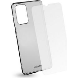 EGOBOO Clear TPU for Samsung A32, Transparent + Tempered Glass