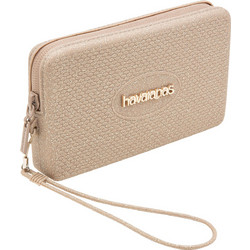 Havaianas Plus Glitter 4147273-0570 Γυναικείο Νεσεσέρ Παραλίας 17x2.5x10cm Χρυσό