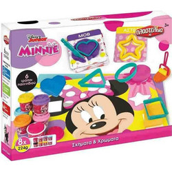 AS Company Σετ Πλαστελίνης Minnie Χρώματα & Σχήματα