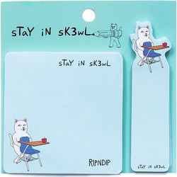 RIP N DIP Stay In Sk3wl Post It Note Pack RND4615