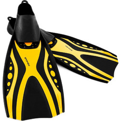Spokey Burbot Βατραχοπέδιλα Κολύμβησης Black Yellow