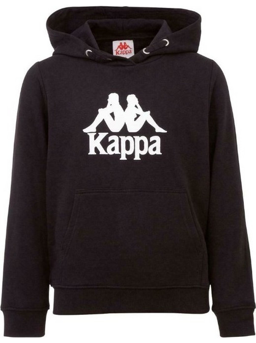 Kappa Taino Παιδικό Φούτερ με Κουκούλα Μαύρο 705322J-19-4006