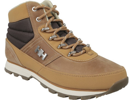 Helly Hansen Woodlands Γυναικεία Μποτάκια Χιονιού Μπεζ με Χοντρό Χαμηλό Τακούνι και Γούνα 10807-726