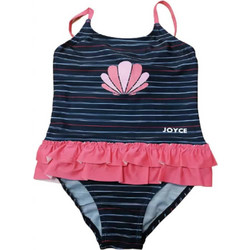 Joyce Seashell Παιδικό Μαγιό Ολόσωμο για Κορίτσι Navy Μπλε 214510