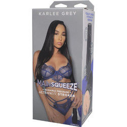 Doc Johnson Main Squeeze Karlee Grey Pocket Pussy & Sleeve Αυνανιστήρι