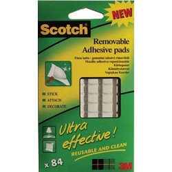 3M Πλαστελινη Adhesive Pands Tack Removable 84Τεμ (076281589)