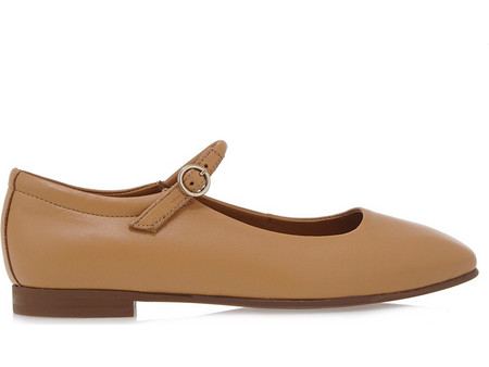 ALPE MARY JANE T140U0901304 - ΚΑΜΗΛΟ ΔΕΡΜΑ 5090 14 02-02 CAMEL SETA