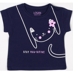 Losan Παιδικό T-Shirt Κοντομάνικο Navy Μπλε 216-1207AL
