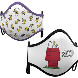 My Other Me Kids 3-5 Face Mask Snoopy White 2τμχ