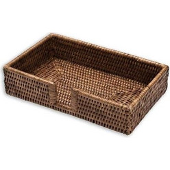 Θήκη για Χαρτοπετσέτες Rattan Guest Room Caspari