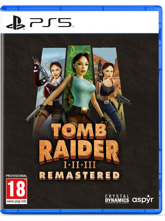 Tomb Raider 1 & 2 & 3 Remastered PS5