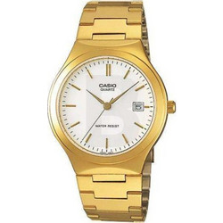 Casio Ανδρικό Ρολόι με Χρυσό Μεταλλικό Μπρασελέ MTP-1170N-7A