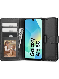 Tech-Protect Wallet Θήκη Βιβλίο Black (Samsung Galaxy A16)