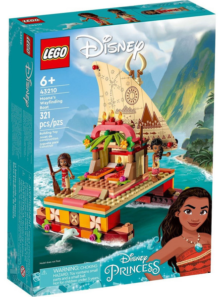 Lego Disney Princess Moana's Wayfinding Boat για 6+ Ετών 43210