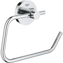 Grohe Essentials Χαρτοθήκη Επιτοίχια Inox Ασημί 40689001 ref10279435
