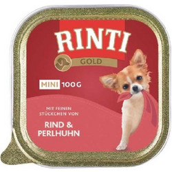 Rinti Gold Mini Beef & Guinea Fowl 100gr