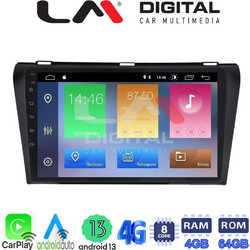LM Digital ZC8034 Ηχοσύστημα Αυτοκινήτου με Οθόνη Αφής USB Bluetooth & GPS