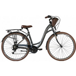 Carrera City C8 2023 Γυναικείο Ποδήλατο Πόλης 28" Ανθρακί