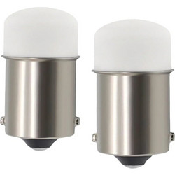 λαμπες led s25 ba15s 12v canbus λευκο φωσ