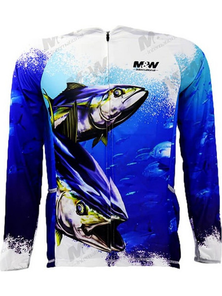M&W LONG SLEEVE SUN PROTECTION T SHIRT -101