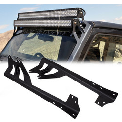 85558 ΣΕΤ 2 Βάσεις Στήριξης για 2 Μπάρες LED για JEEP WRANGLER JK Μοντέλο από 2007 έως 2018