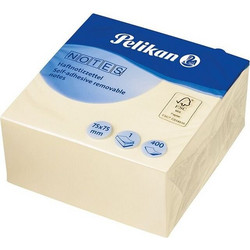 PELIKAN Κύβος Αυτοκόλλητων Σημειώσεων 400 Φύλλα Κίτρινο