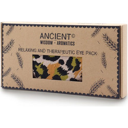 Μαξιλάρι Ματιών Λεβάντας - Lavender Natural Cotton Eye Pillow Night Leopard