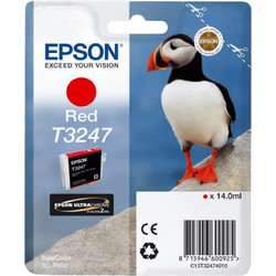Epson T3247 Red Μελάνι Εκτυπωτή Inkjet C13T32474010