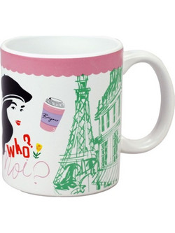 GIM Κούπα Κεραμική Απλή Emily In Paris 325Ml 573-10101