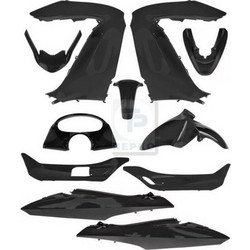 ΚΙΤ ΠΛΑΣΤΙΚΩΝ PCX-125/150 10-14 (KWN) (11 ΤΕΜ) ΜΑΥΡΟ Χ/Ε