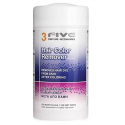 Farcom 3Five Hair Color Remover Wet Wipe 100τμχ