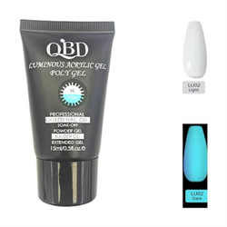 QBD 02 White Luminous Acrygel 15ml